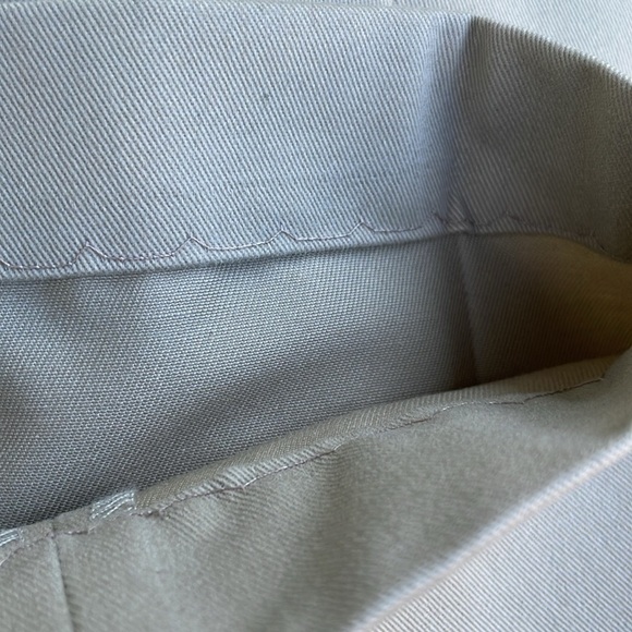 Haggar Classic Khaki 40‎ x 27 Plain Front no Iron Pant - Picture 8 of 11